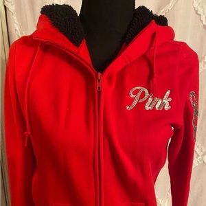 Victoria Secret Sequenced Embroidered Hoodie